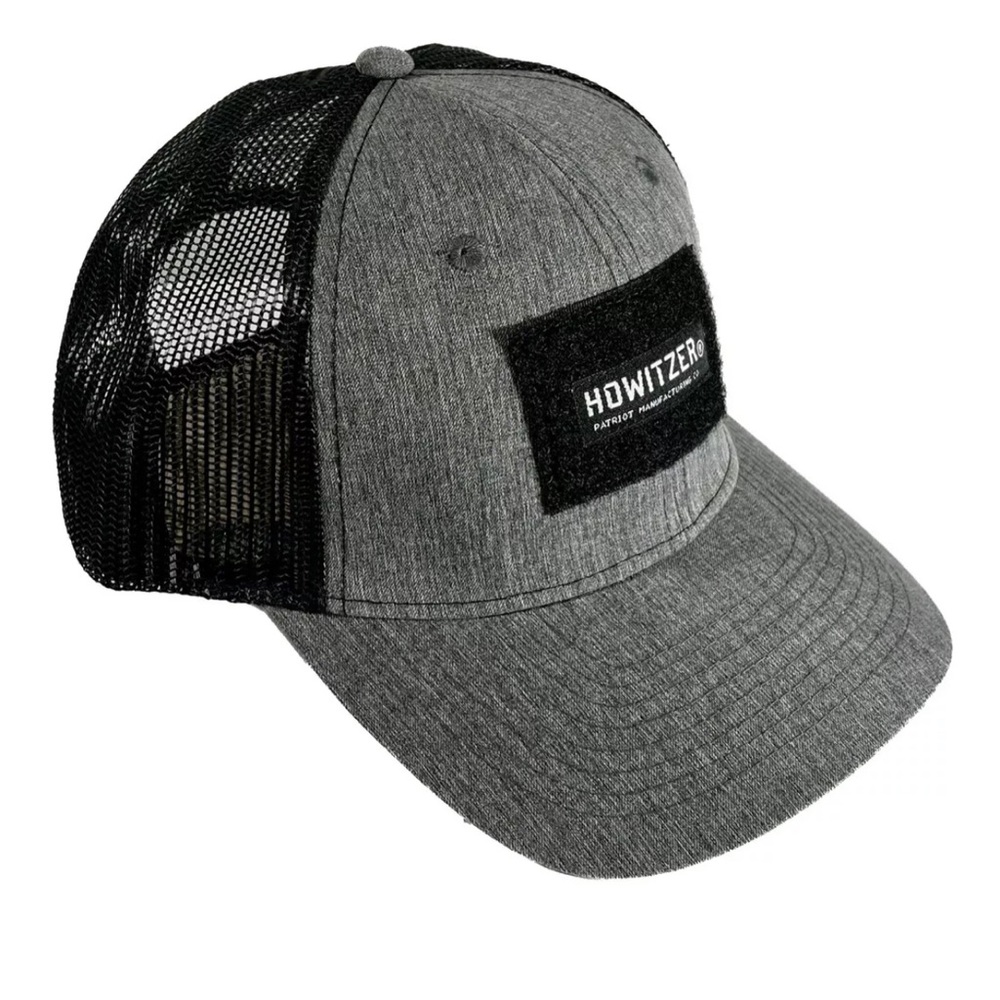 Howitzer Style Men's Hat STANDARD PATRIOT Military Grunt Grey